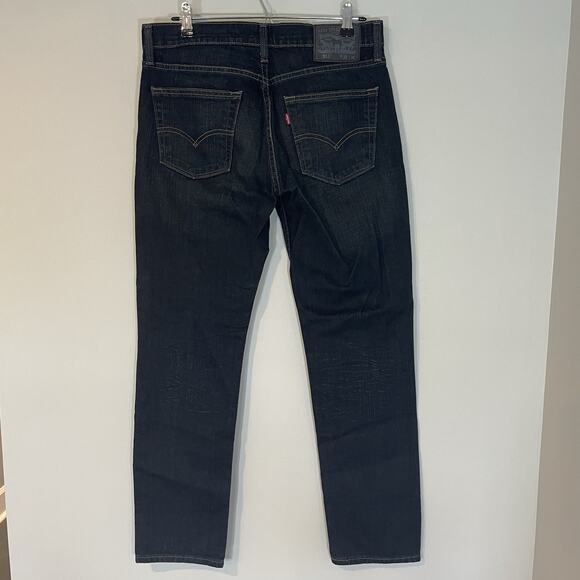 Levi's Other - Levi's 511 Slim Fit Dark Wash Jeans Mens Size 32x30 Denim Black Patch Hipster